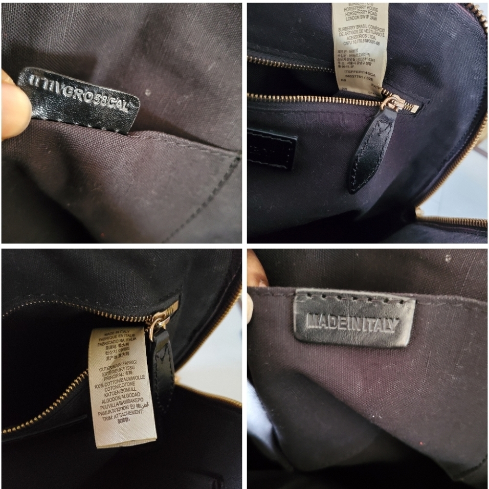 BURBERRY House Check' Bowling Bag - Picture 4 of 16